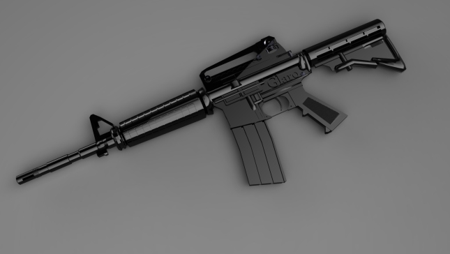 0743-科尔特 M4a1 卡宾枪