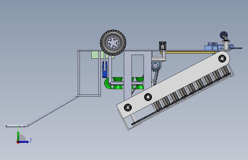 蔬菜收割打捆一体机