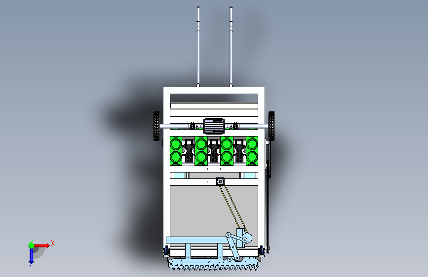 蔬菜收割打捆一体机