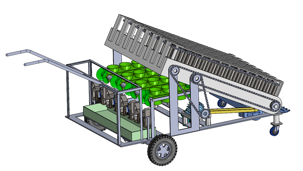 蔬菜收割打捆一体机