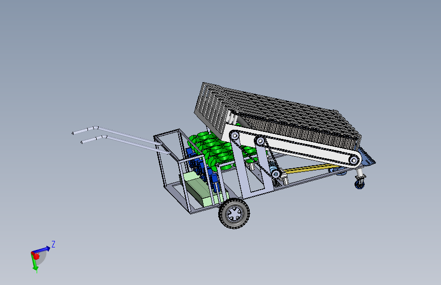 蔬菜收割打捆一体机