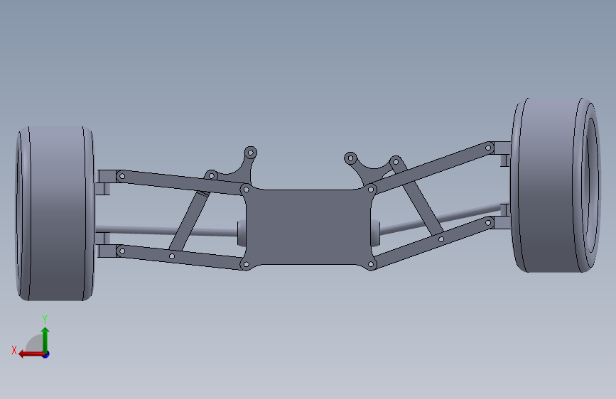 G055473-RC汽车的前悬架=车架底盘悬架悬挂