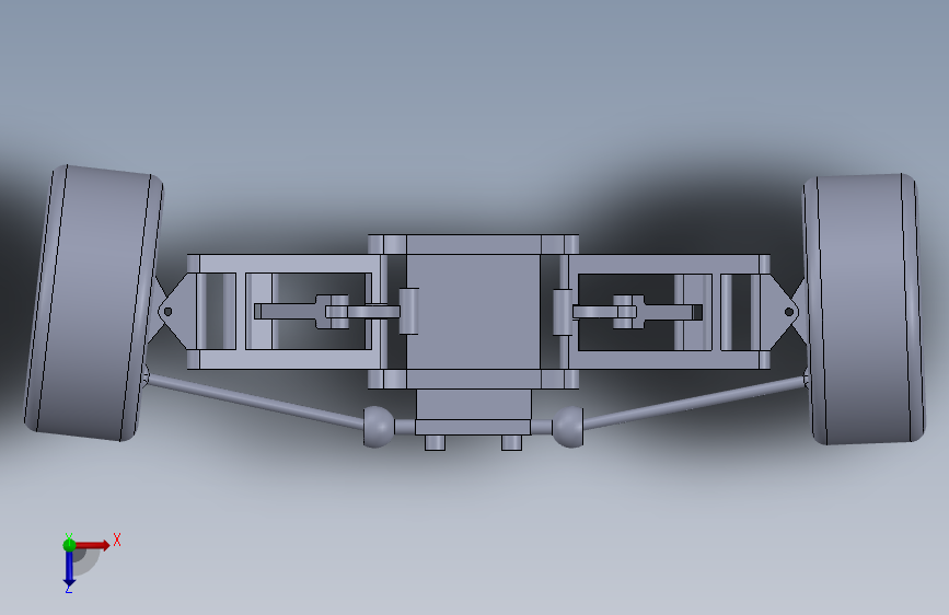 G055473-RC汽车的前悬架=车架底盘悬架悬挂