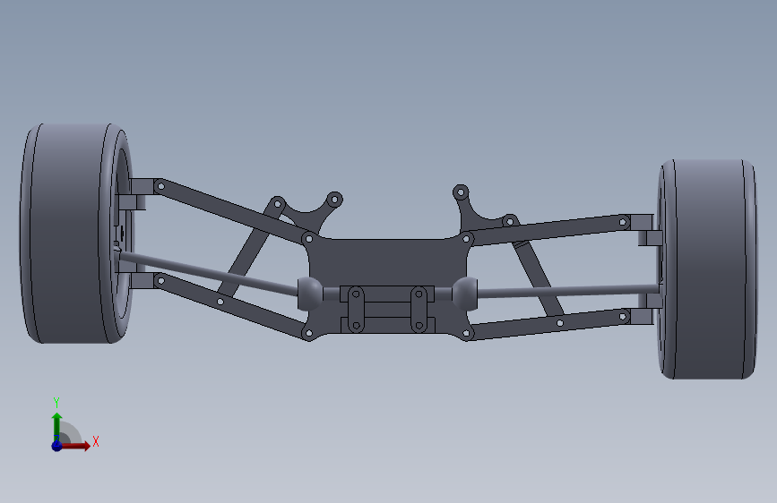 G055473-RC汽车的前悬架=车架底盘悬架悬挂