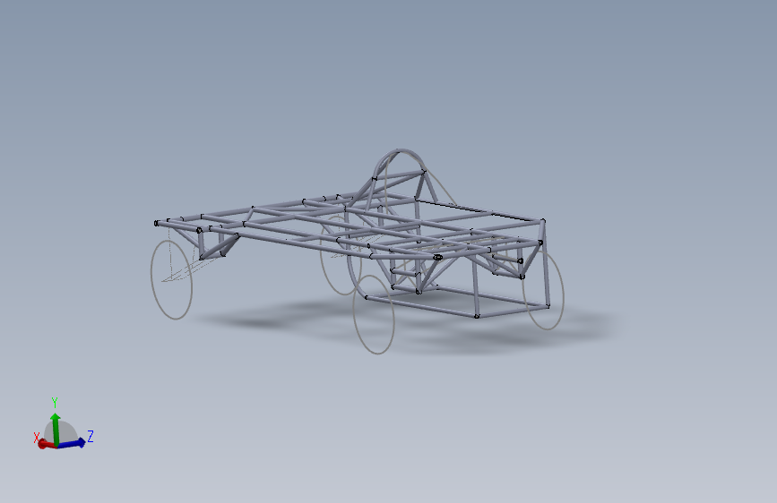 G055493-SFSU 太阳能汽车底盘 v2=车架底盘悬架悬挂