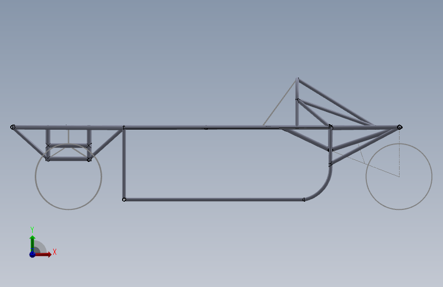 G055493-SFSU 太阳能汽车底盘 v2=车架底盘悬架悬挂