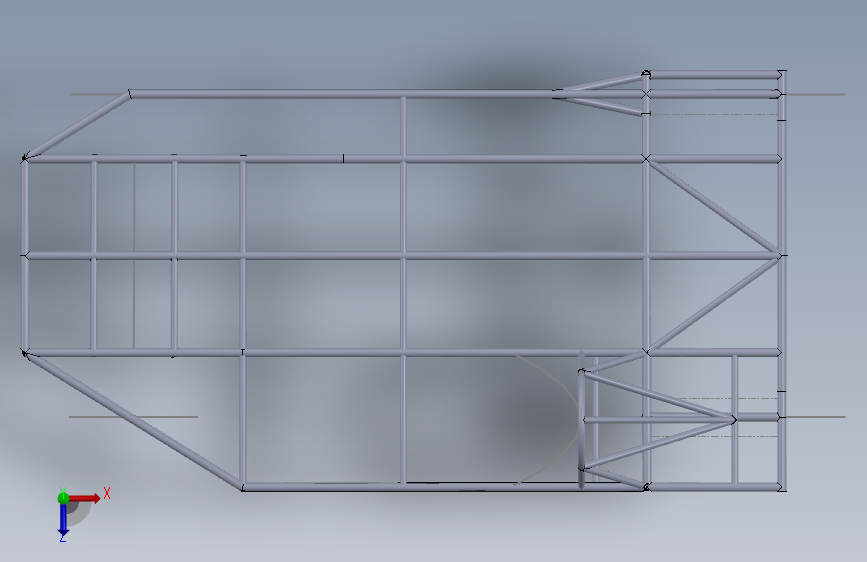 G055493-SFSU 太阳能汽车底盘 v2=车架底盘悬架悬挂