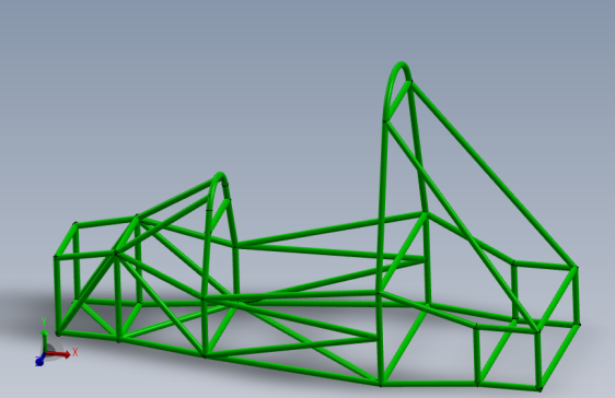 G055502-Supra SAEINDIA 底盘 CAD 设计=车架底盘悬架悬挂