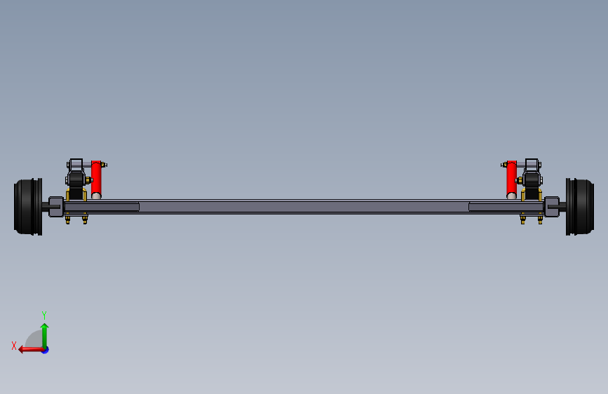 G055512-Tikitreiler 悬挂 02=车架底盘悬架悬挂 背面视图