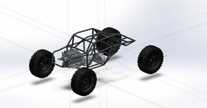G055518-Ultra 4 赛车 构建-底盘=车架底盘悬架悬挂