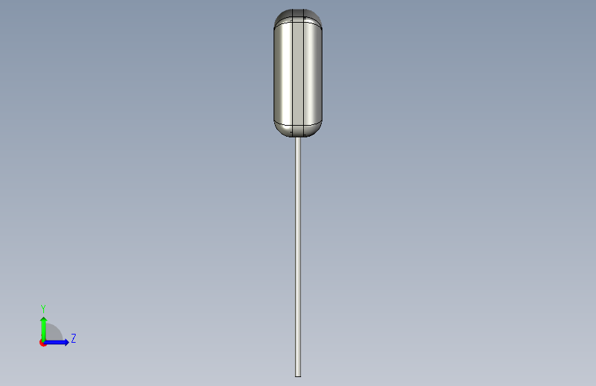 000 Polyester Film Capacitor BLANK-04 左侧视图