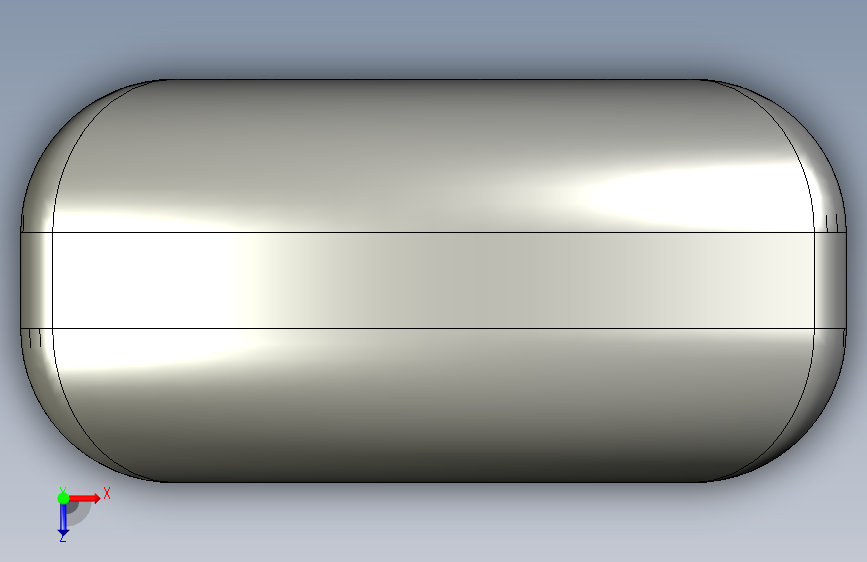 000 Polyester Film Capacitor BLANK-04 俯视图