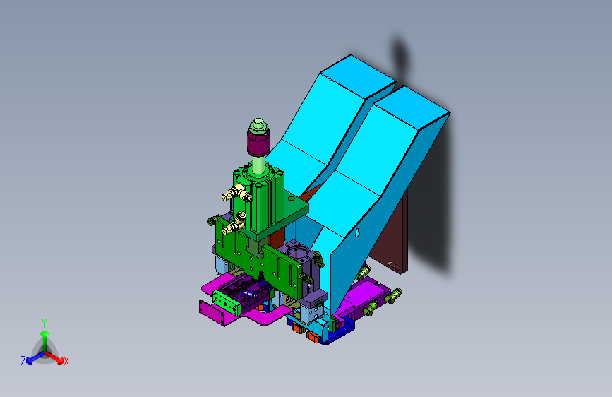 2018SOLIDWORKS0300Z 剥外皮机构