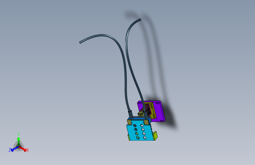 2018SOLIDWORKS0600Z 烤尼龙丝机构