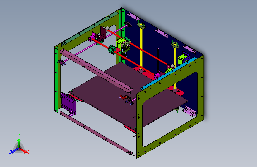 3d打印机桌面级家用机教育