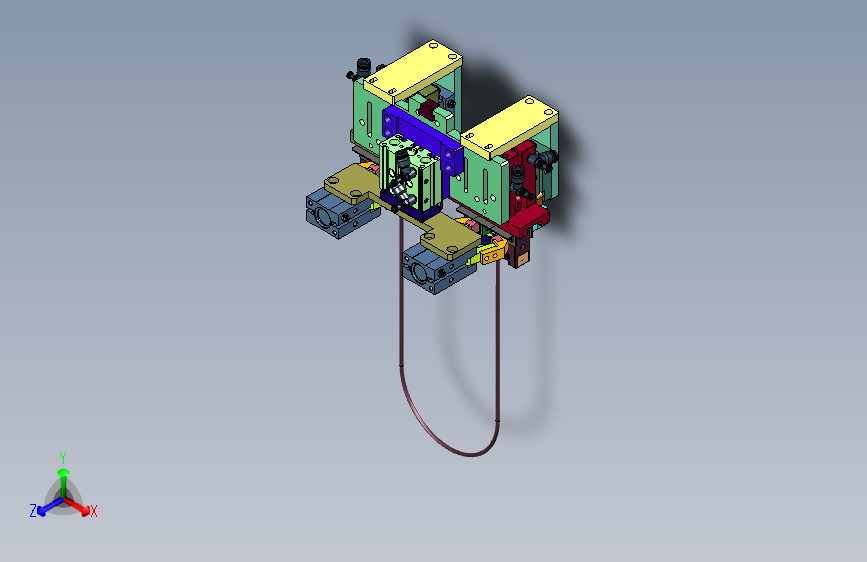 2018SOLIDWORKS0801 减编织机构