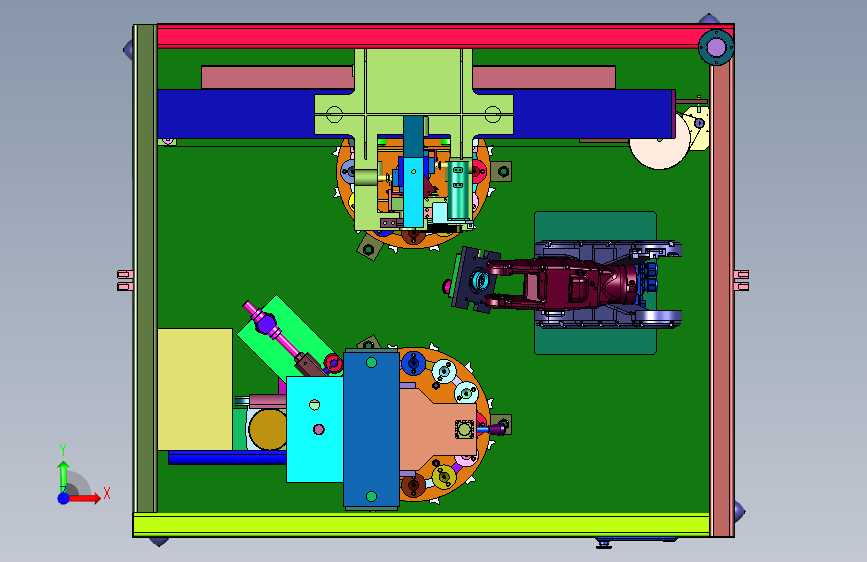 机器人铆钉装配自动设备