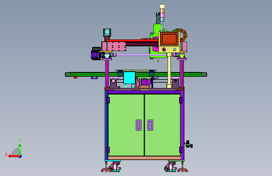 平台式三轴自动螺丝机
