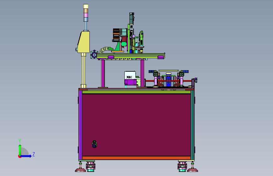 平台式三轴自动螺丝机
