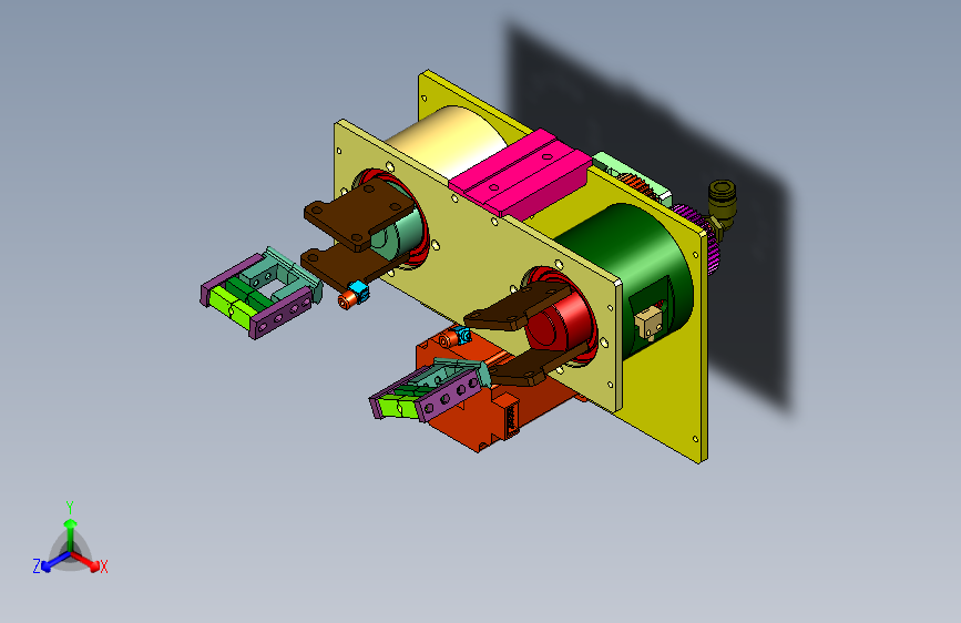 2018SOLIDWORKS1201 破铝箔旋转机构