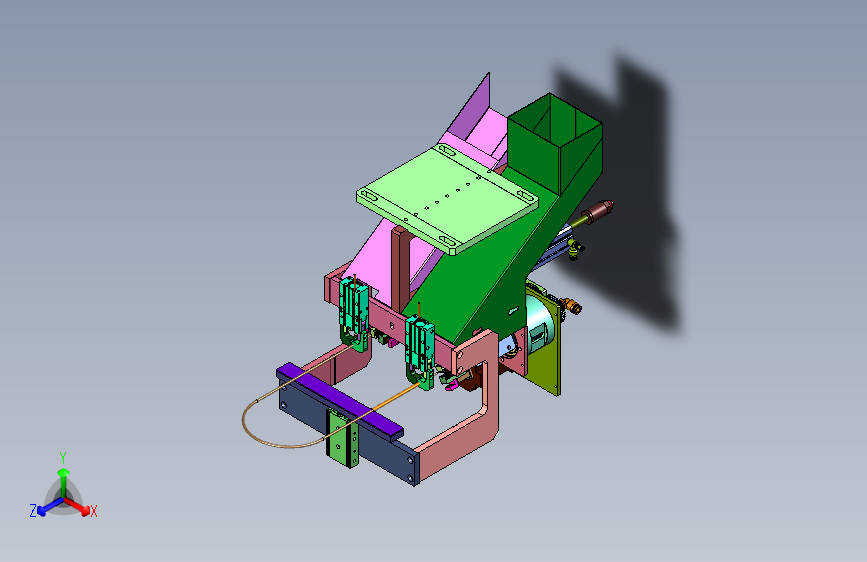 2018SOLIDWORKS1301Z 脱铝箔机构