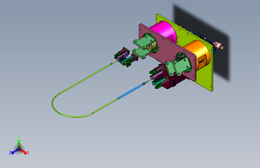 2018SOLIDWORKS1305Z  旋转脱铝箔机构