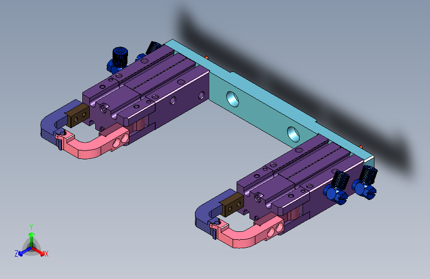 2018SOLIDWORKS1402Z 夹线机构