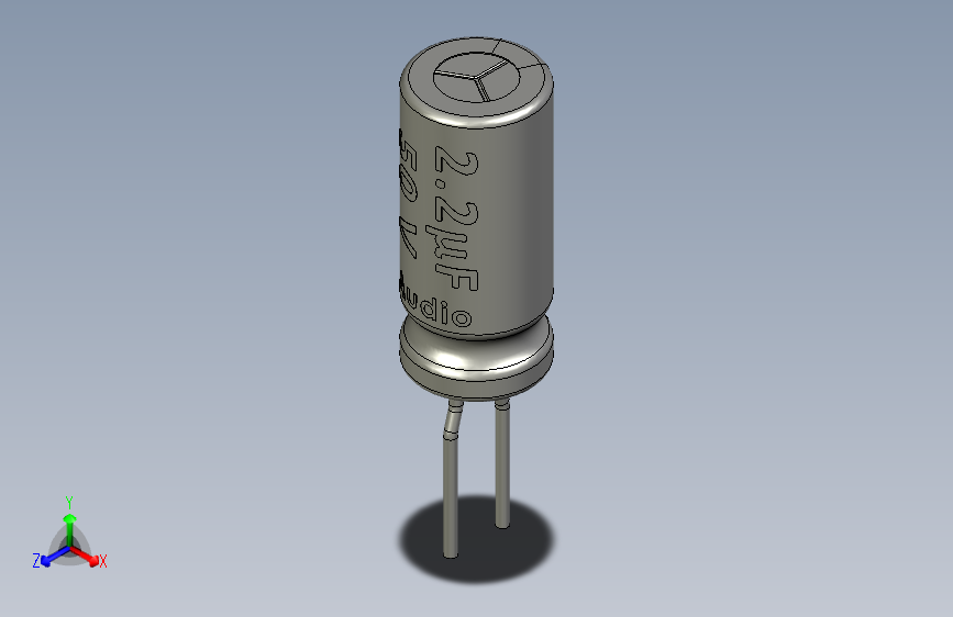 Capacitor 2.2uF-50V Audio