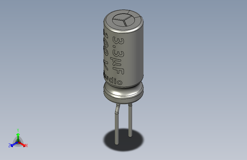 Capacitor 3.3uF-100V Audio