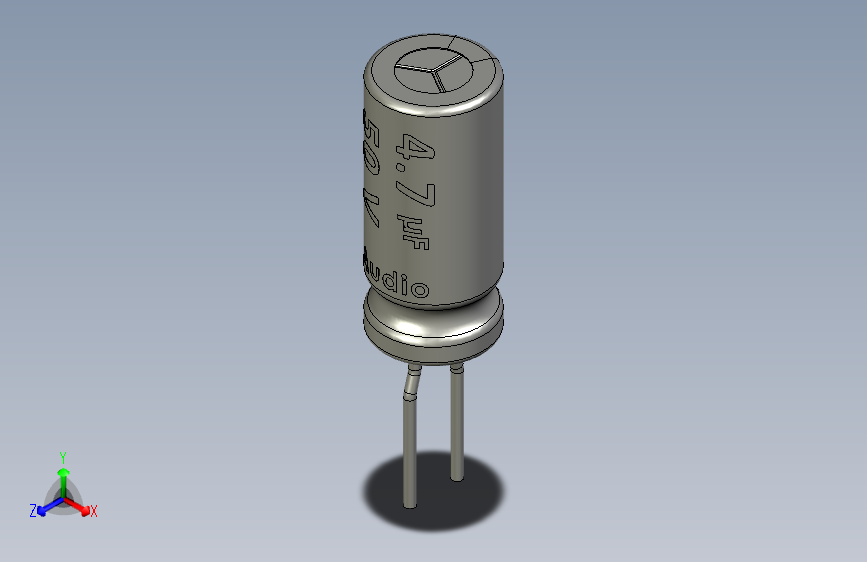 Capacitor 4.7uF-50V Audio