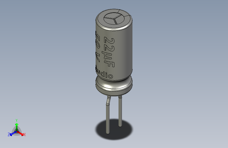 Capacitor 22uF-50V Audio