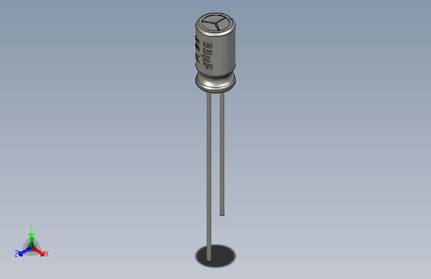 Capacitor 33uF-16V
