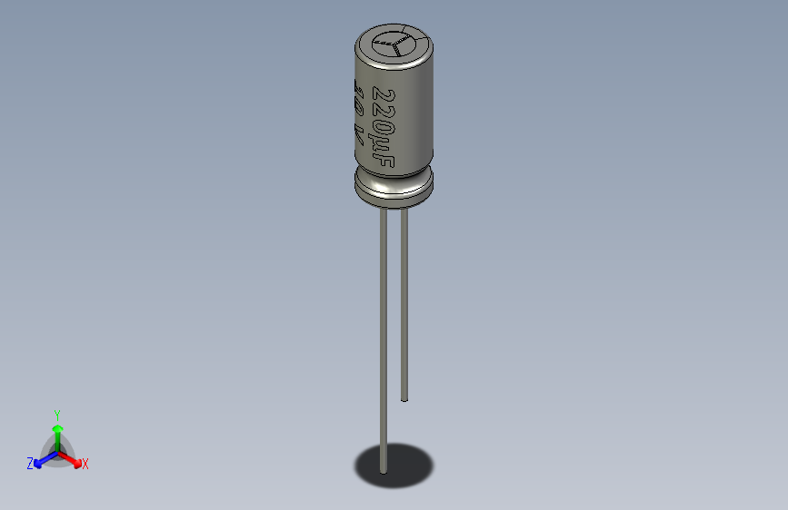 Capacitor 220uF-10V