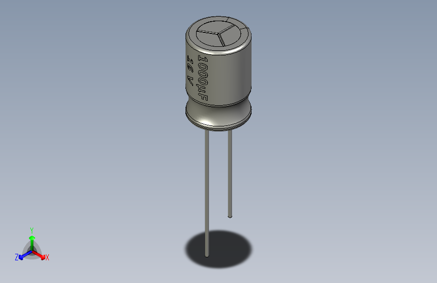 Capacitor 1000uF-16V