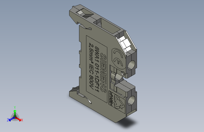 Conector SAK 2,5 Siemens 8WA10111DF11