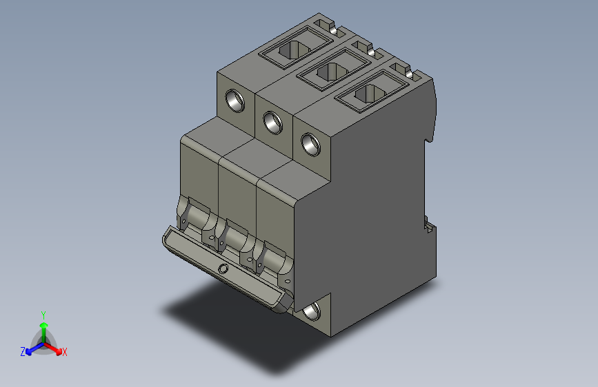 DISJUNTOR TRIPOLAR 10A