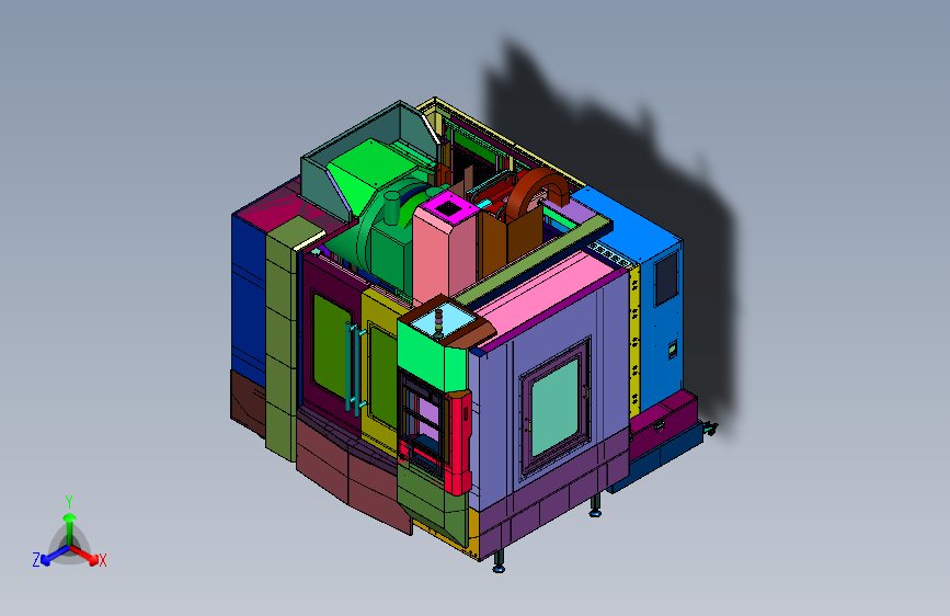 模具立式加工中心数控cnc