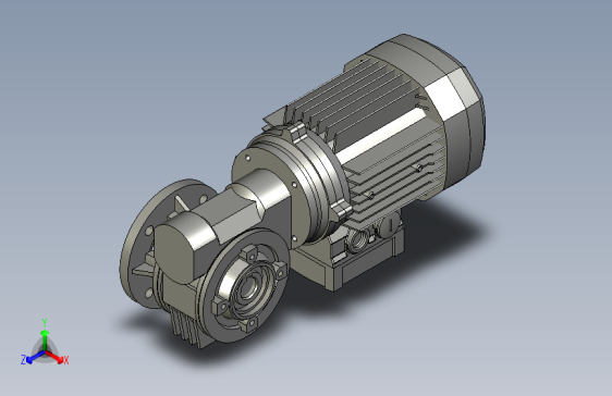 MOTOREDUTOR VF-F 1-60 P63 B14 5,0 B3 de 0,18kW