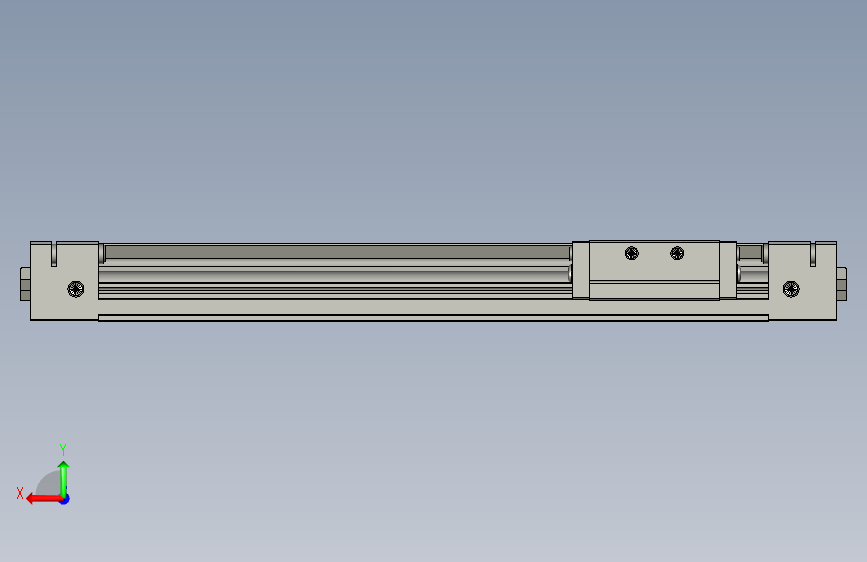 MXY8-150C-M9NVL 气缸 SMCbb 背面视图