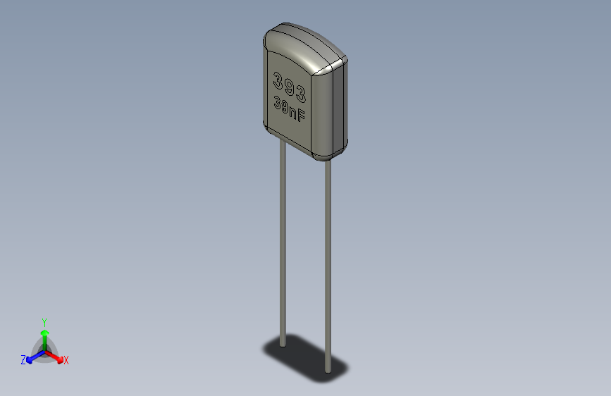 Polyester Film Capacitor 39nF 393