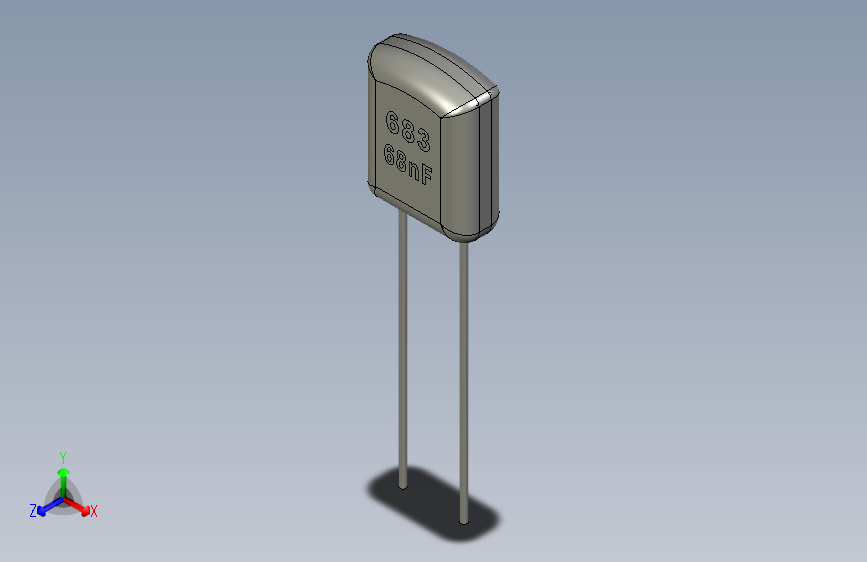 Polyester Film Capacitor 68nF 683