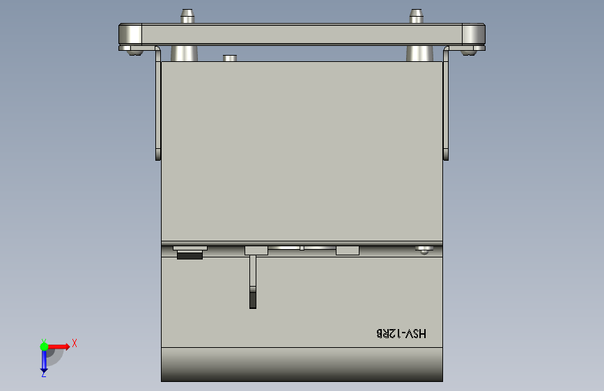 S12T(L)-A1-AE供给器安装模组 俯视图