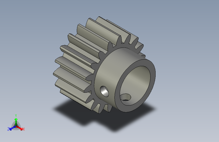 Spur gear 1.5M 18T 20PA 15FW