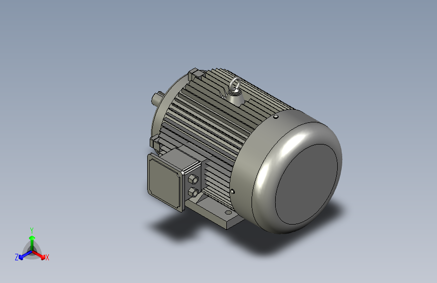 带底脚无凸缘电机100L-3.0KW-2级