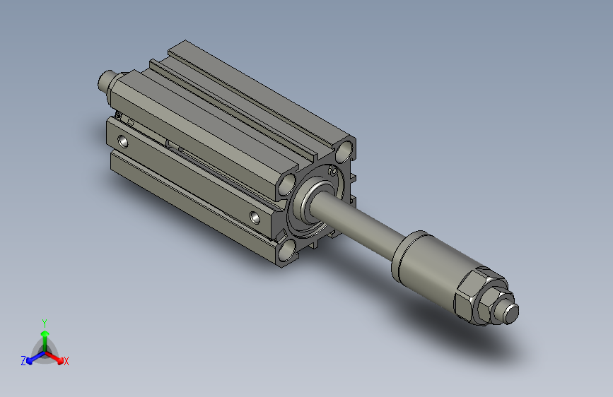 外购件：薄型气缸SDAJ25x50-20SB