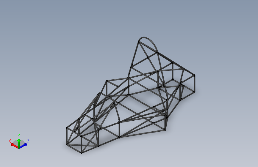 G055672-底盘 FSAE=车架底盘悬架悬挂