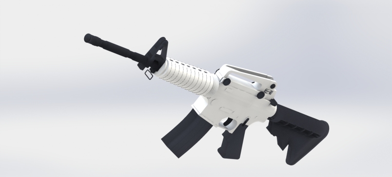 0902-M4A1=步枪、手枪仅限虚拟游戏设计，不可制作实物，否则后果自负