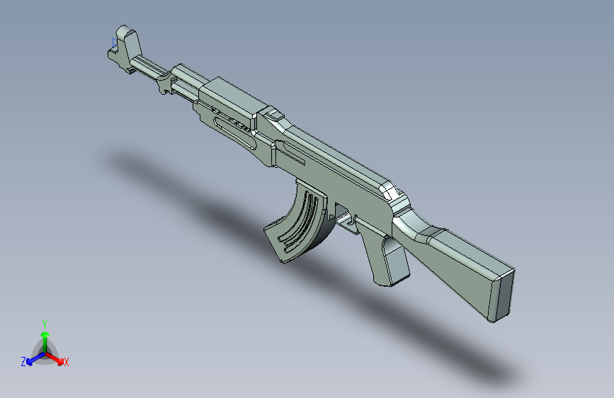 0859-AKM-47=步枪、手枪仅限虚拟游戏设计，不可制作实物，否则后果自负