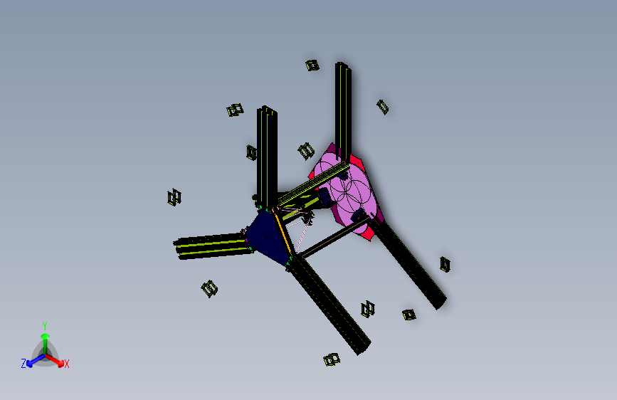 巧克力热凝胶挤出3D打印机