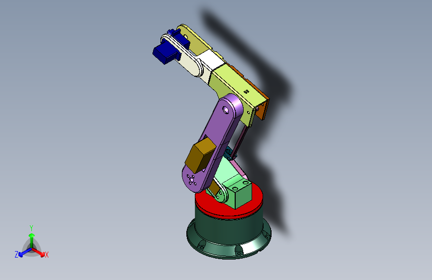 遥控3D打印机械臂套件
